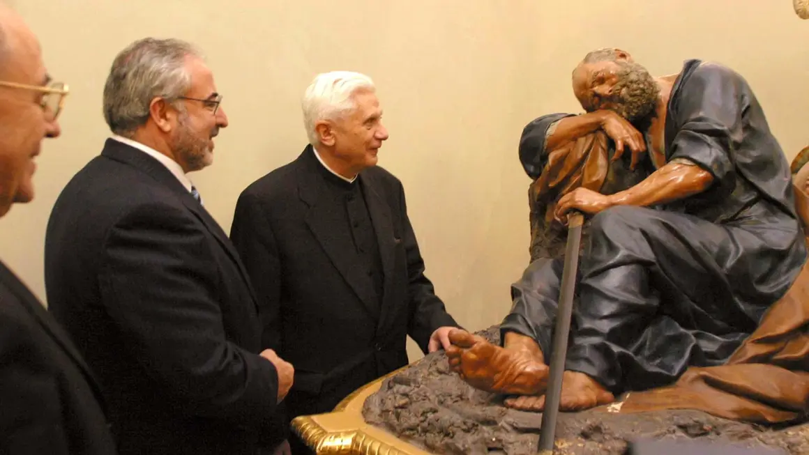 El Papa Benedicto en el Museo Salzillo