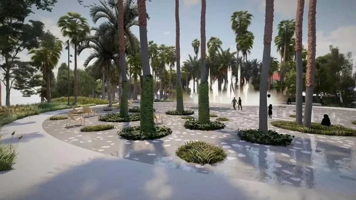 El nuevo parque de La Cubana de Alhama ser&aacute; un gran pulm&oacute;n verde para toda la familia