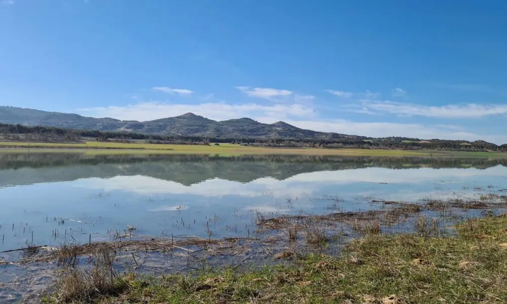 Embalse de Entrepe&ntilde;as (Foto: Asociaci&oacute;n de Ribere&ntilde;os)