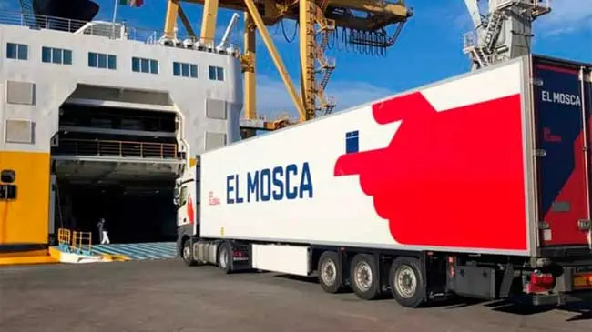 Cami&oacute;n de Transportes El Mosca