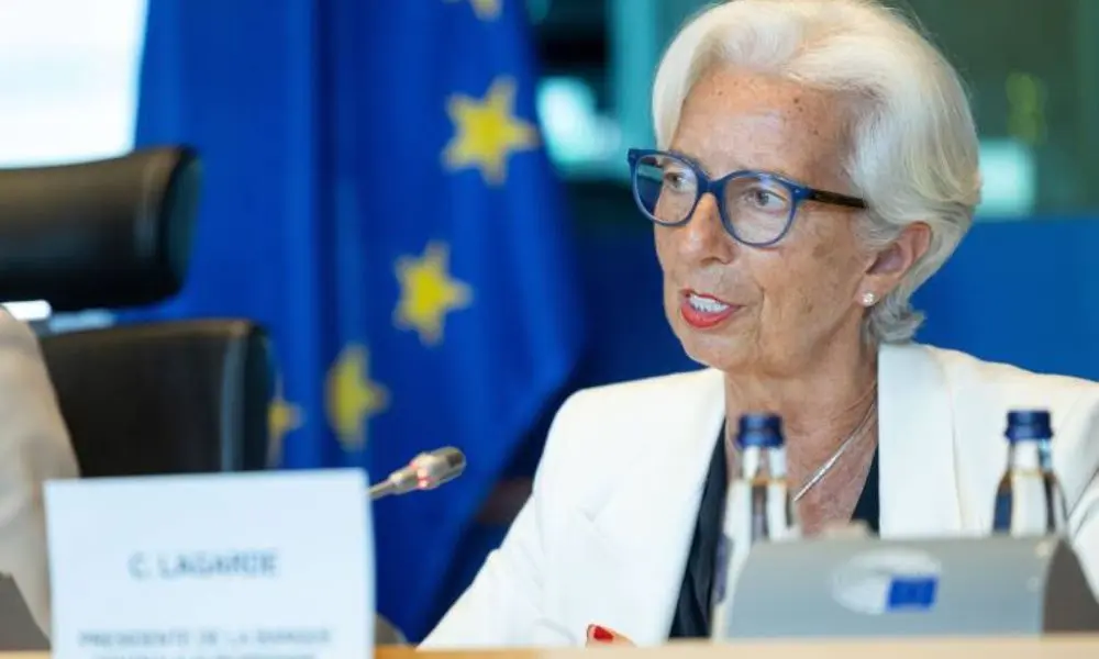 Christine Lagarde, presidenta del BCE (Foto: Alexis Haulot/EU Parliament/DPA)