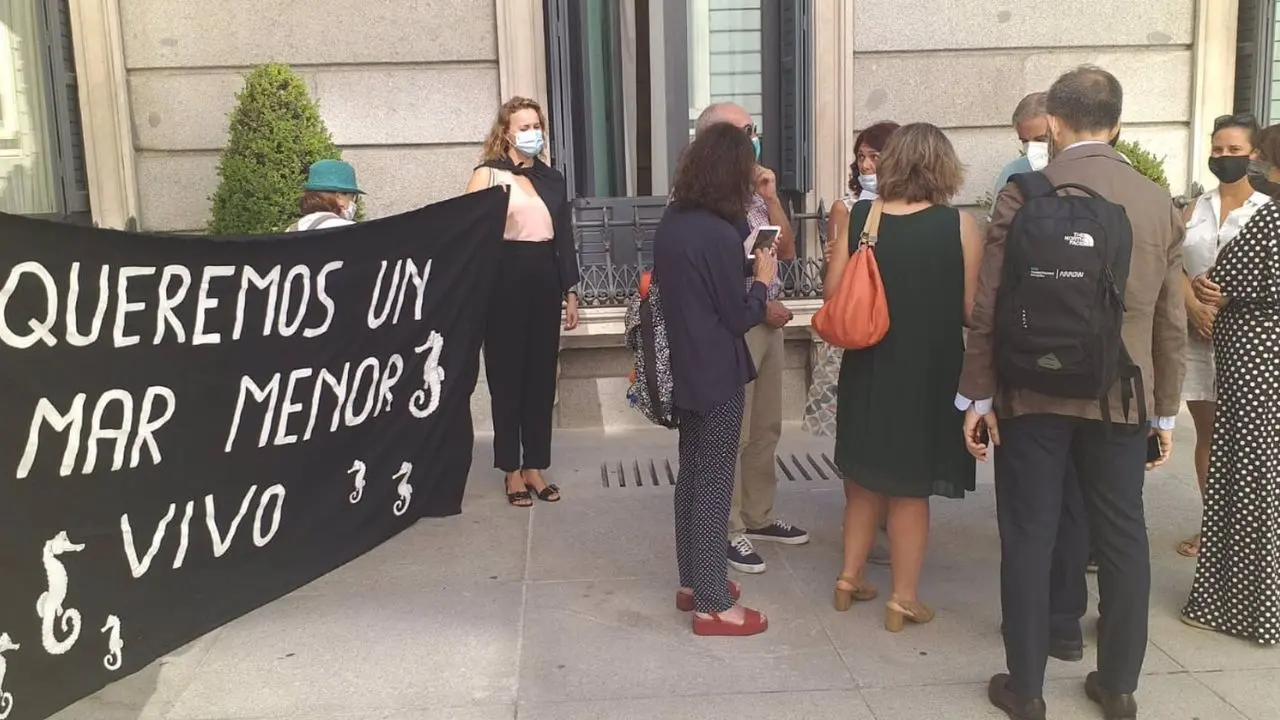 Fotos del 29 de julio de 2020, cuando se present&oacute; la ILP