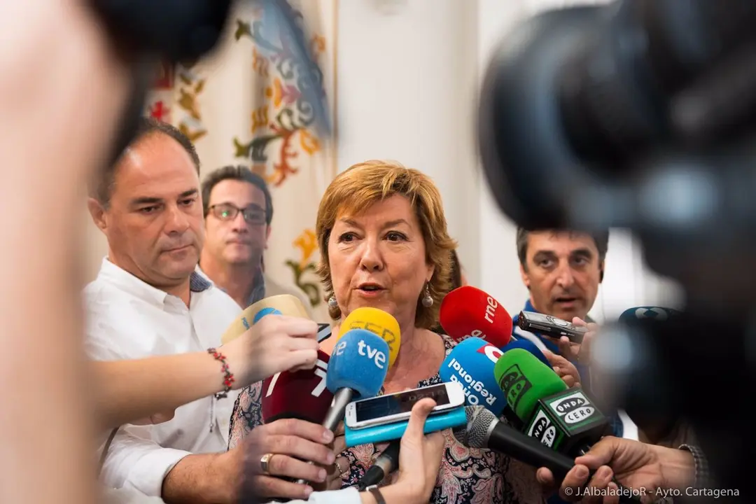 Archivo - Declaraciones de la exalcaldesa de Cartagena, Pilar Barreiro | AYUNTAMIENTO DE CARTAGENA