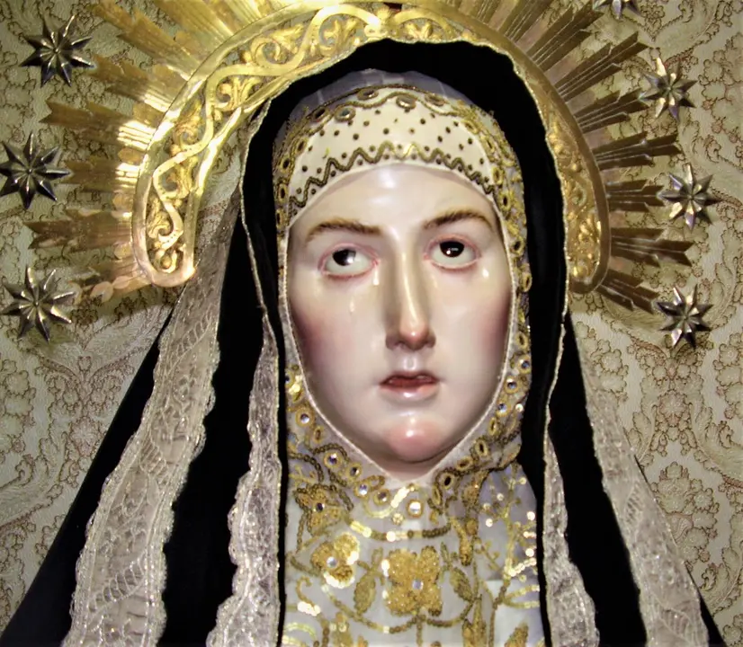 Virgen de los Dolores del Monasterio de la Encarnaci&oacute;n de Algezares | FOTO: JOS&Eacute; ALBERTO FERN&Aacute;NDEZ