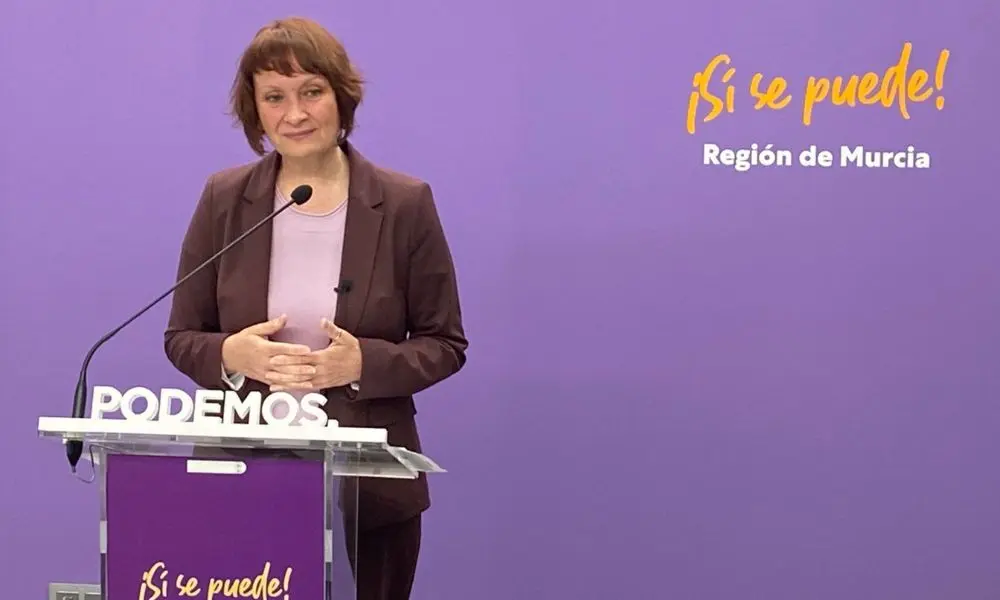 Mar&iacute;a Mar&iacute;n, portavoz de Podemos en la Asamblea Regional (Foto: Podemos)