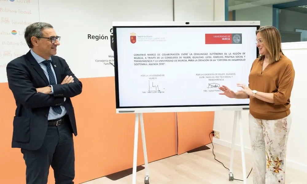 Jos&eacute; Luj&aacute;n e Isabel Franco (Foto: UMU)