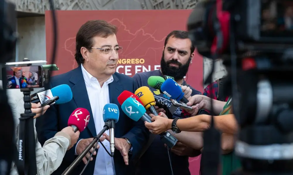 Guillermo Fern&aacute;ndez Vara, presidente extreme&ntilde;o