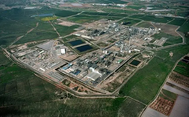 Imagen de archivo del complejo industrial de Sabic en La Aljorra (Cartagena) | FOTO: SABIC