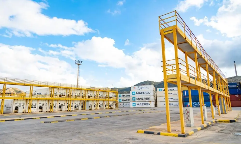 Terminal hortofrut&iacute;cola del Puerto de Cartagena (Foto: APC)