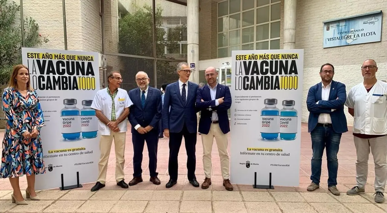 Presentaci&oacute;n De La Campa&ntilde;a En El Centro De Salud La Flota-Vistalegre De Murcia | FOTO: CARM