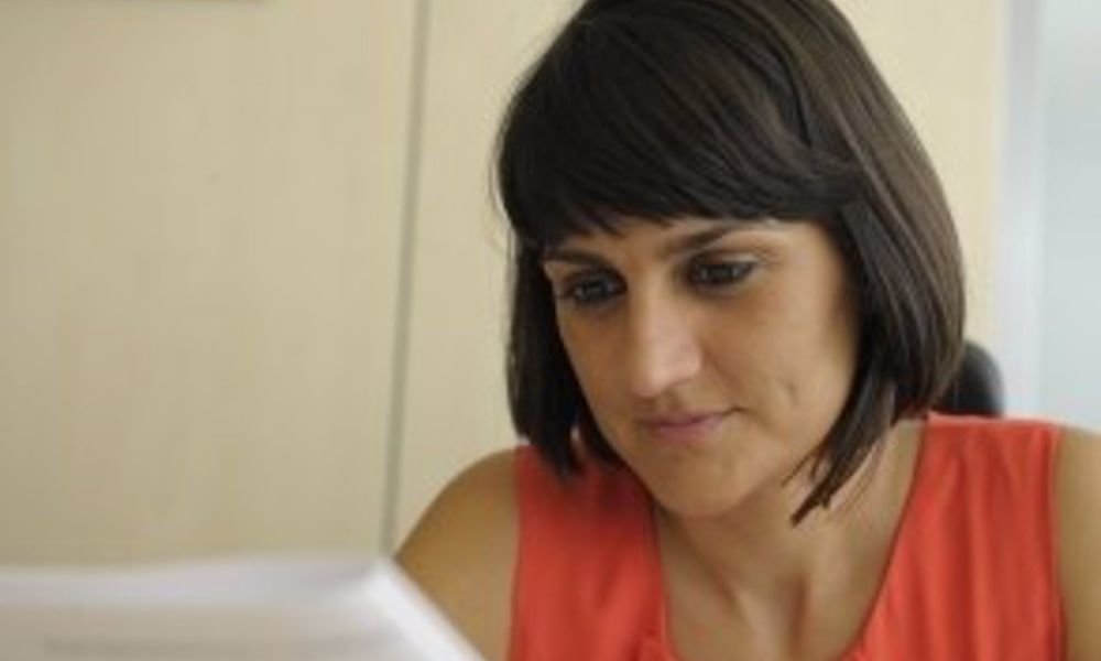 La nueva secretaria de Estado de Telecomunicaciones e Infraestructura Digital, María González Veracruz, en una imagen subida a la web del PSOE
