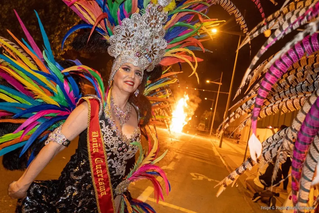 Carnaval de Cartagena, en una foto de archivo | FOTO: AYUNTAMIENTO DE CARTAGENA