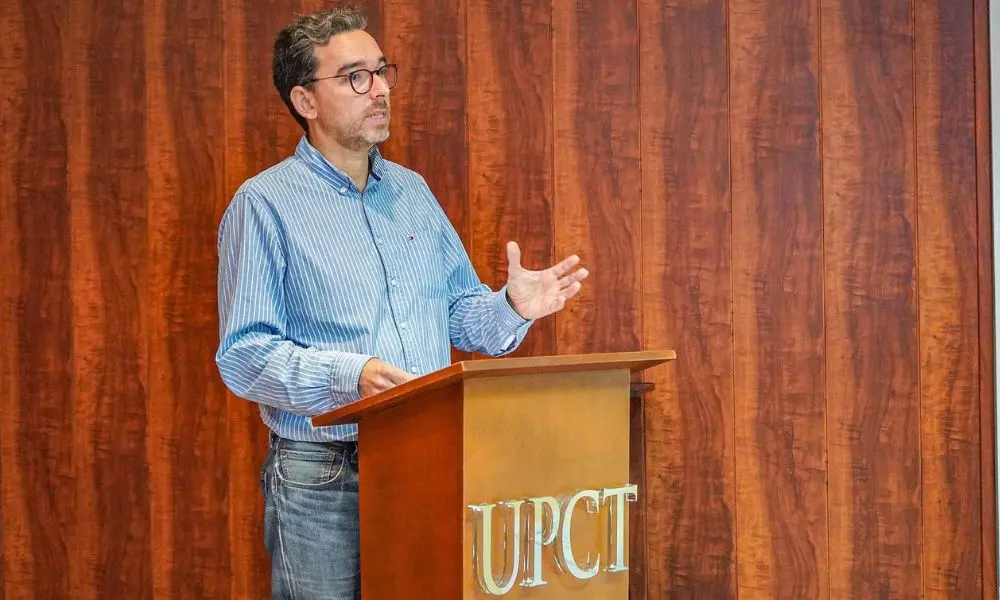 Juan Garc&iacute;a Bermejo, nuevo director de la Escuela de Caminos y Minas (Foto: UPCT)