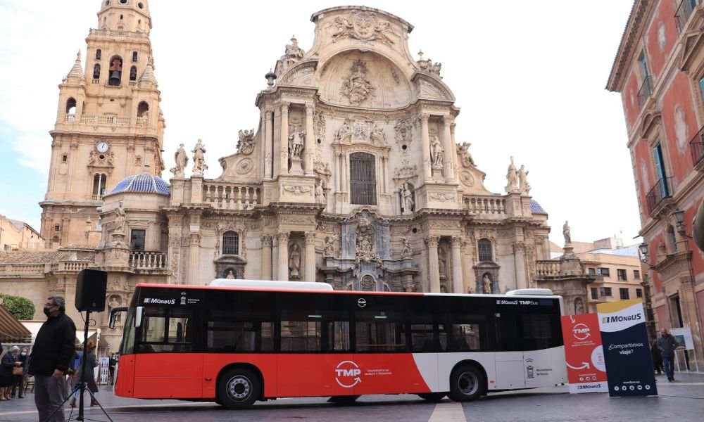 Autobús urbano en Murcia