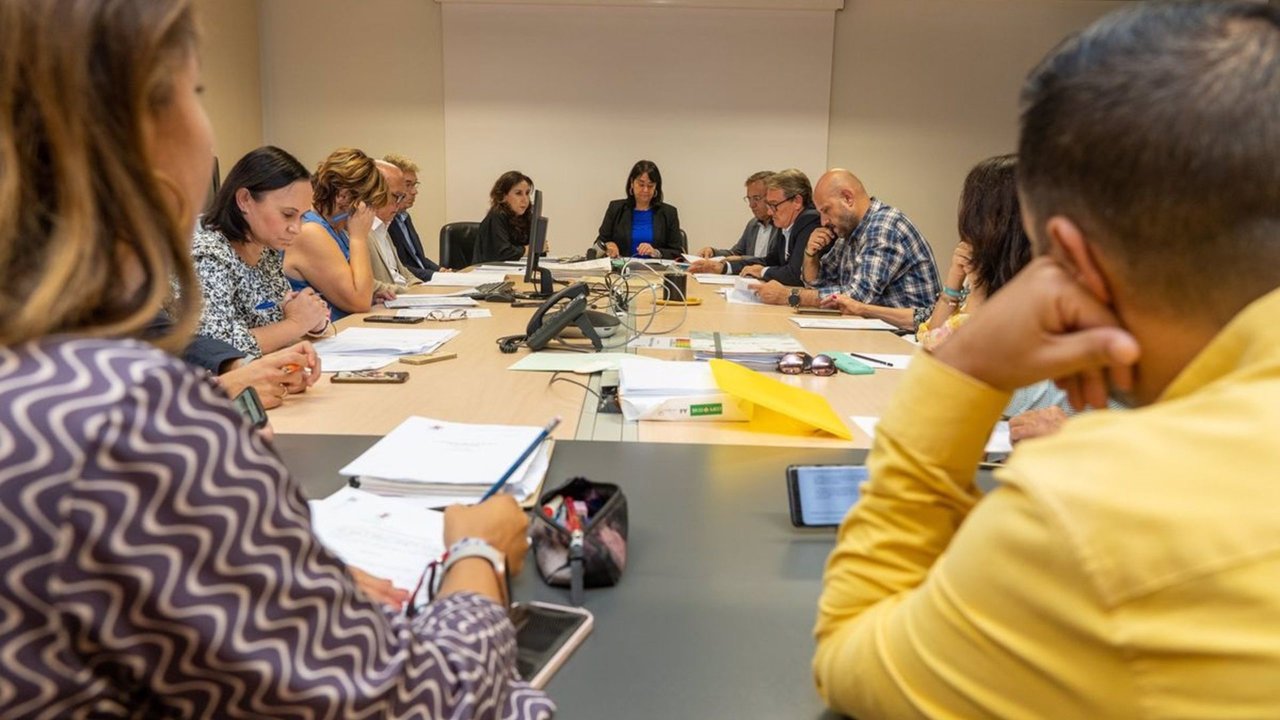 Reunión de la Comisión Informativa de Hacienda e Interior (foto: Ayto. CT)