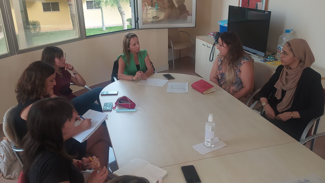 Reunión entre Cruz Roja y la concejalía de Servicios Sociales en Torre Pacheco