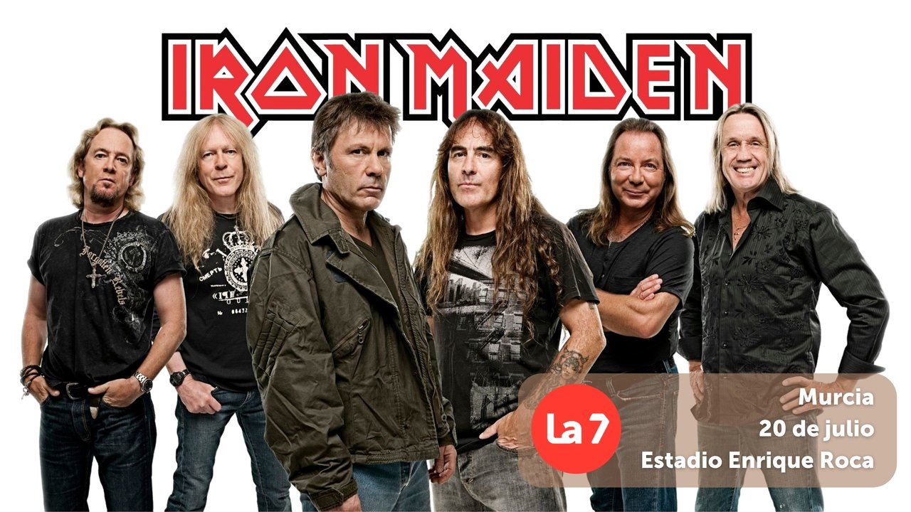 Iron Maiden actuará en Murcia el 20 de julio