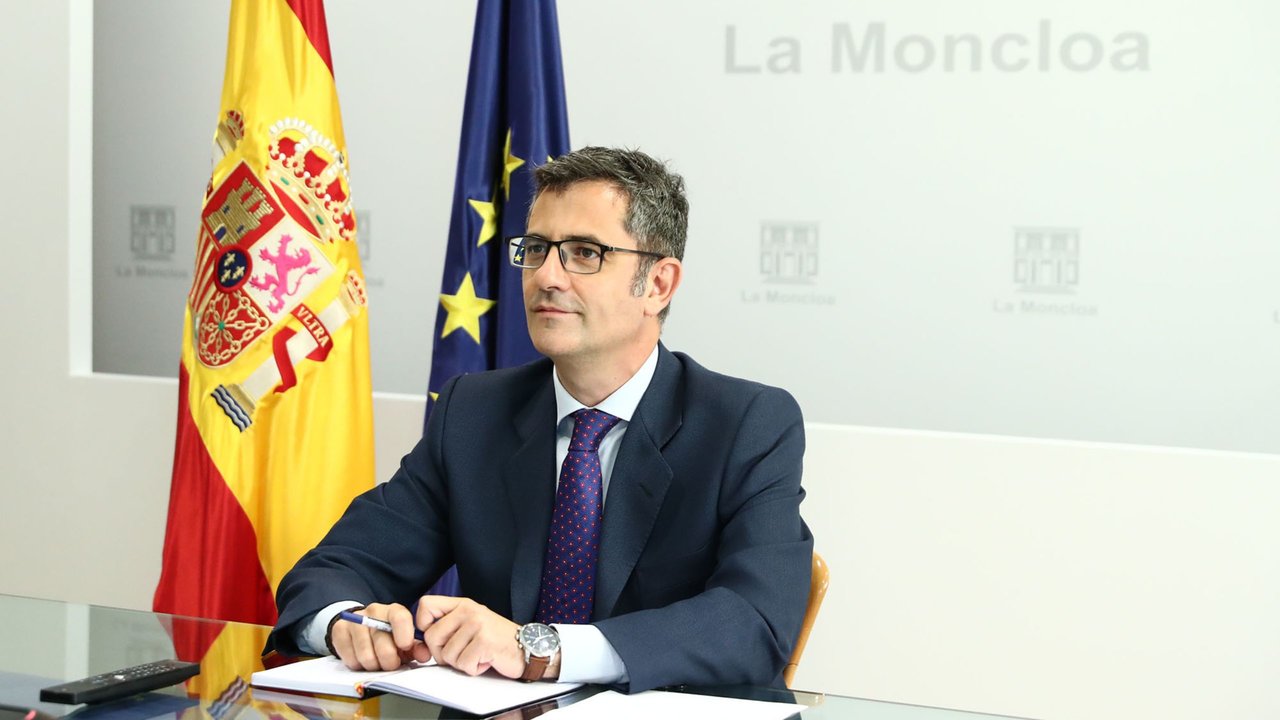 El ministro de la Presidencia, Félix Bolaños (Foto: Gobierno de España)