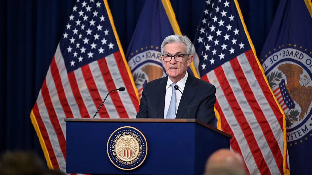 Jerome Powell, presidente de la Fed (Foto: TW @federalreserve)
