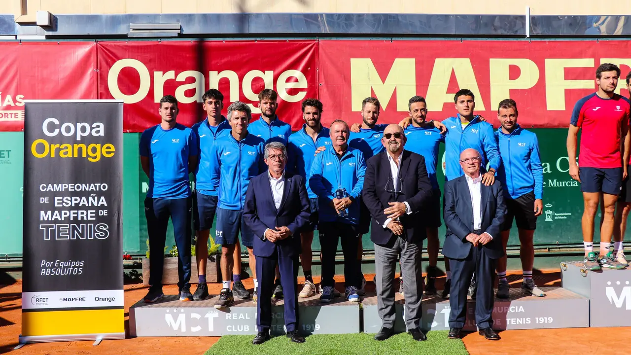 Equipo del Murcia Club de Tenis