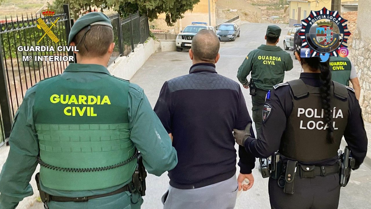 Operación conjunta entre Guardia Civil y Policía Local de Jumilla