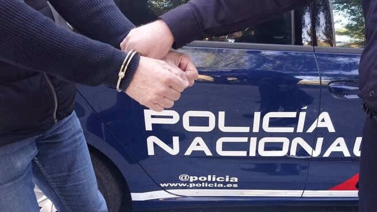 Detenido por la Policía Nacional. | FOTO: POLICÍA NACIONAL