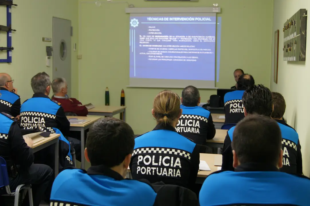 imagen de archivo del Cuerpo de Polic&iacute;a Portuaria de Cartagena. | FOTO: AYUNTAMIENTO DE CARTAGENA
