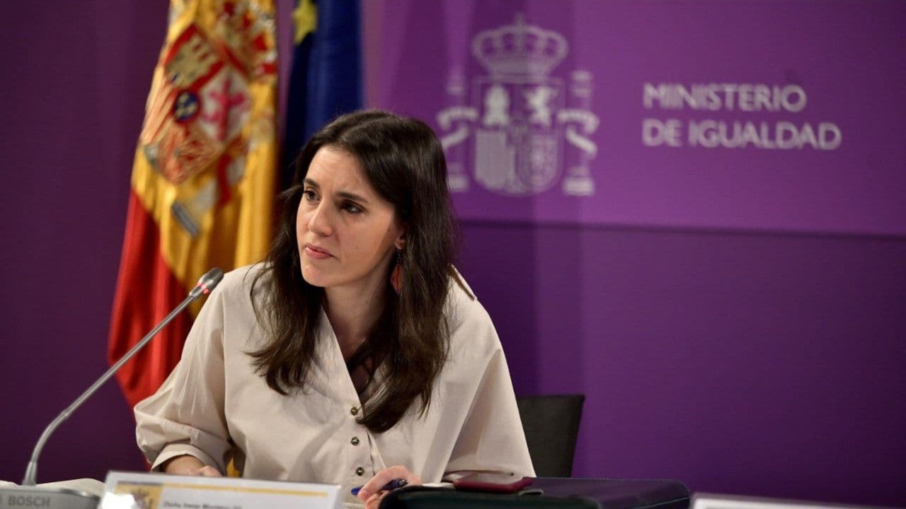 Irene Montero, ministra de Igualdad (foto: Gobierno de España)