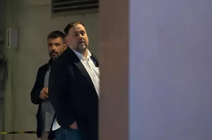 El presidente de ERC, Oriol Junqueras, a su llegada a la reuni&oacute;n de la nueva ejecutiva de ERC, a 11 de noviembre de 2022, en Barcelona, Catalunya (Espa&ntilde;a) (foto: Europa Press)