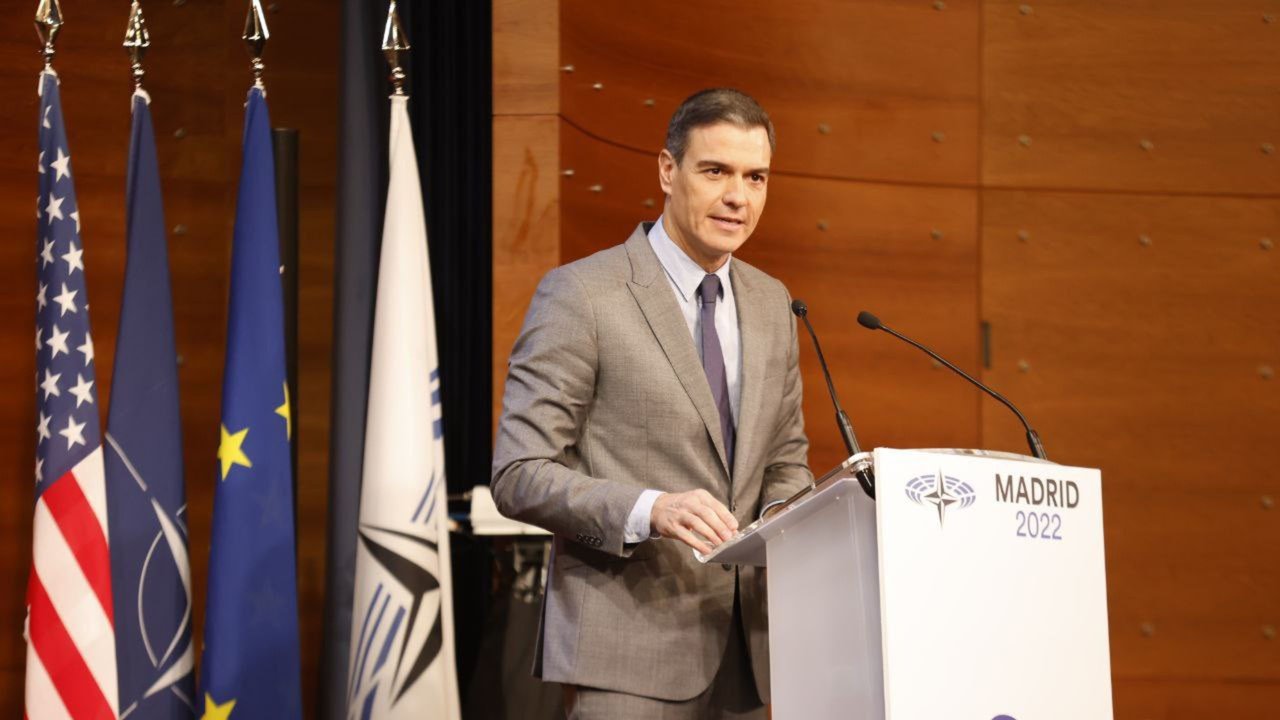 Pedro Sánchez, en la reciente reunión de la OTAN en Madrid (foto: Archivo)
