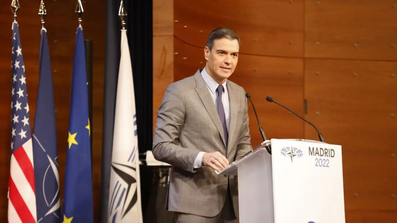 Pedro S&aacute;nchez, en la reciente reuni&oacute;n de la OTAN en Madrid (foto: Archivo)