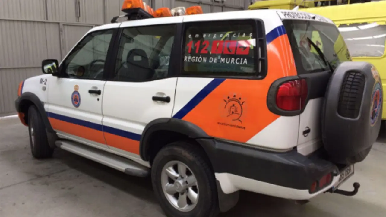 Veh&iacute;culo de Protecci&oacute;n Civil en Lorca