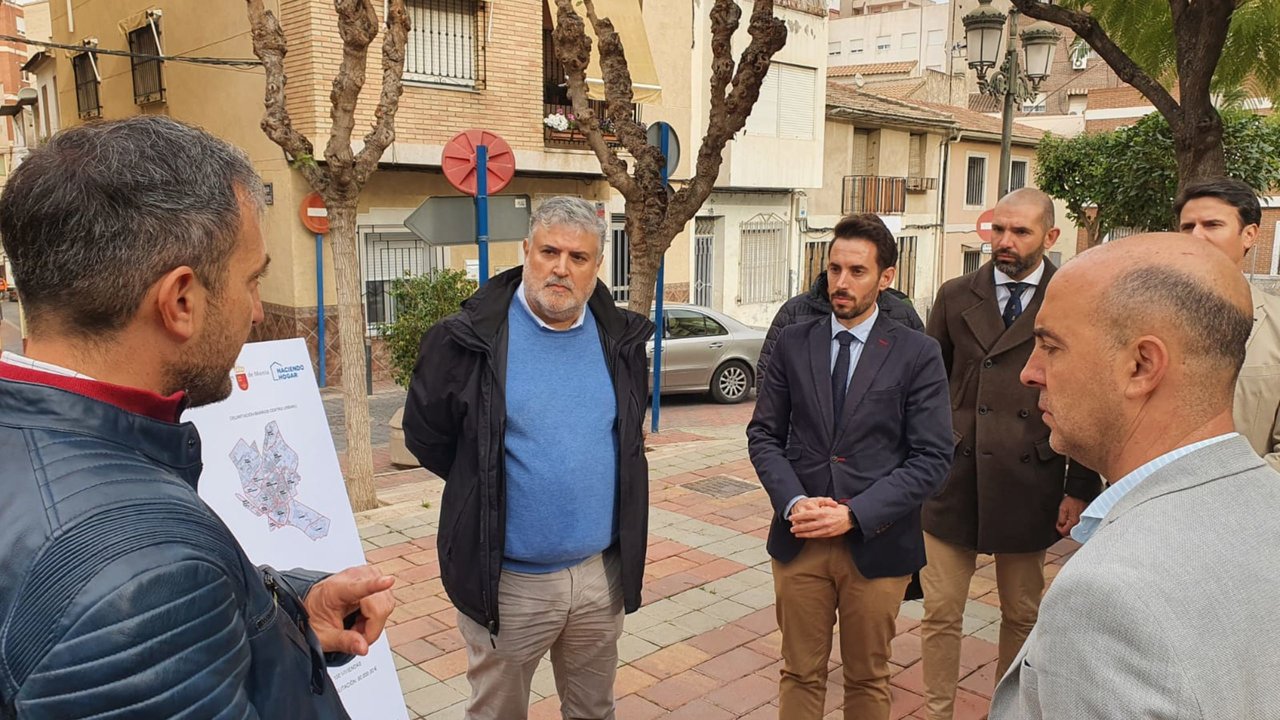 Presentación del programa de ayudas europeas para la rehabilitación del casco urbano de Molina (Foto: CARM)