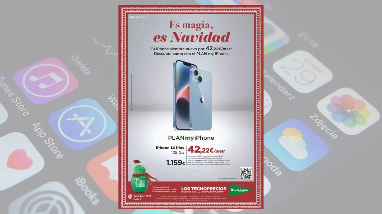 Cartel de 'Plan my' de El Corte Ingl&eacute;s
