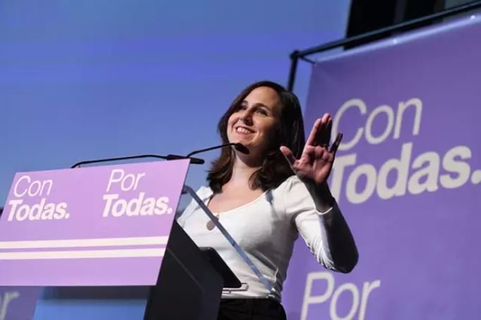 La secretaria general de Podemos y ministra de Derechos Sociales y Agenda 2030, Ione Belarra.