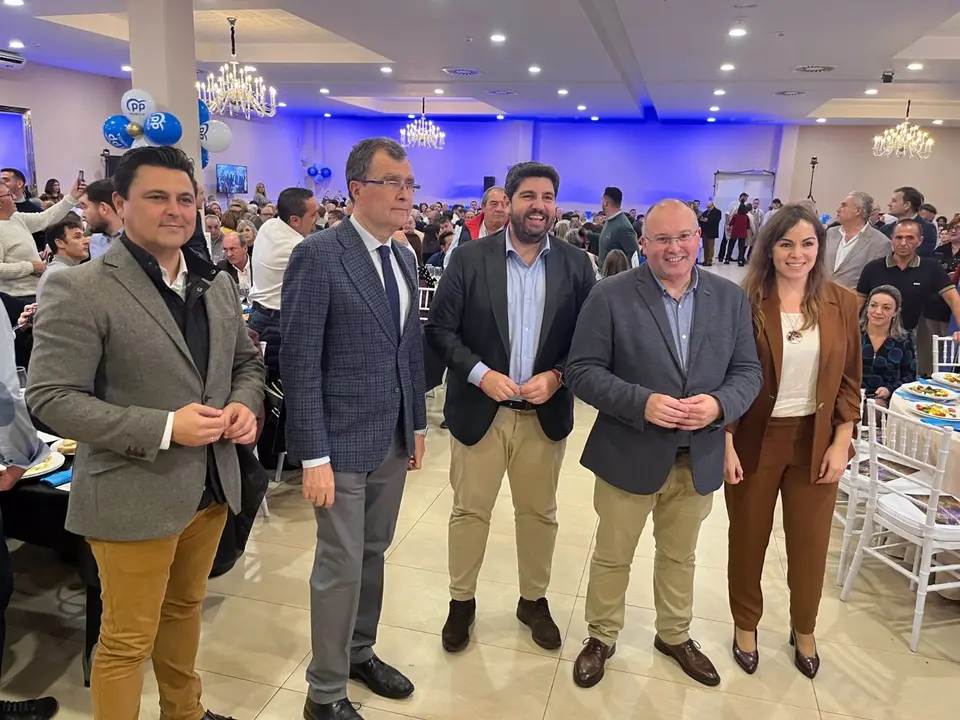 Imagen de la cena del PP de Murcia (foto: Partido Popular de la Regi&oacute;n de Murcia)