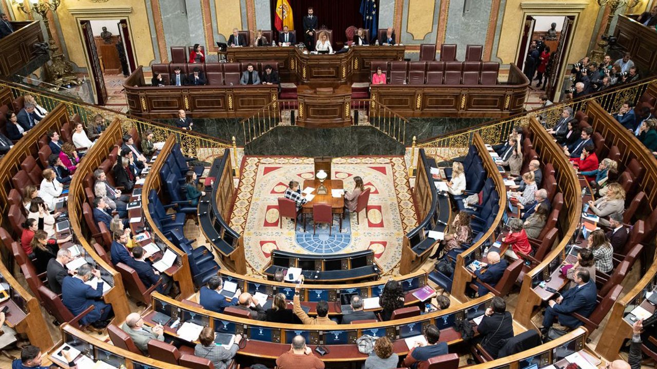Pleno del Congreso de los Diputados este 15 de diciembre (Foto: Congreso de los Diputados)