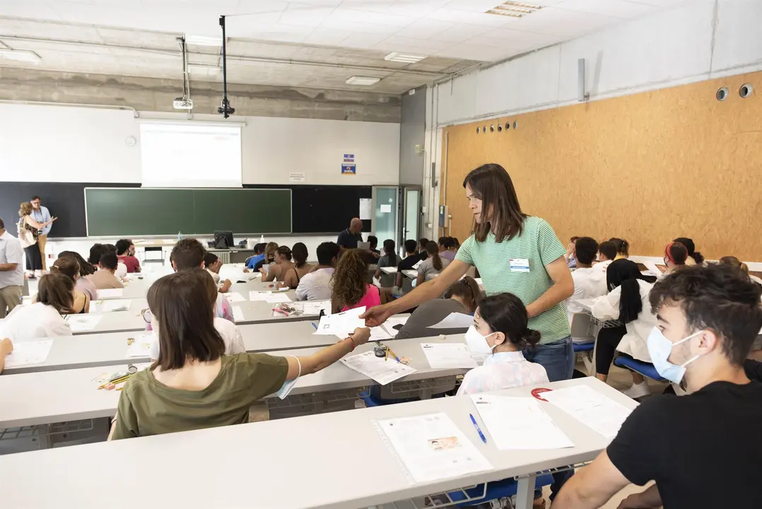 Pruebas de acceso a la universidad en Murcia (foto: UNIVERSIDAD DE MURCIA)