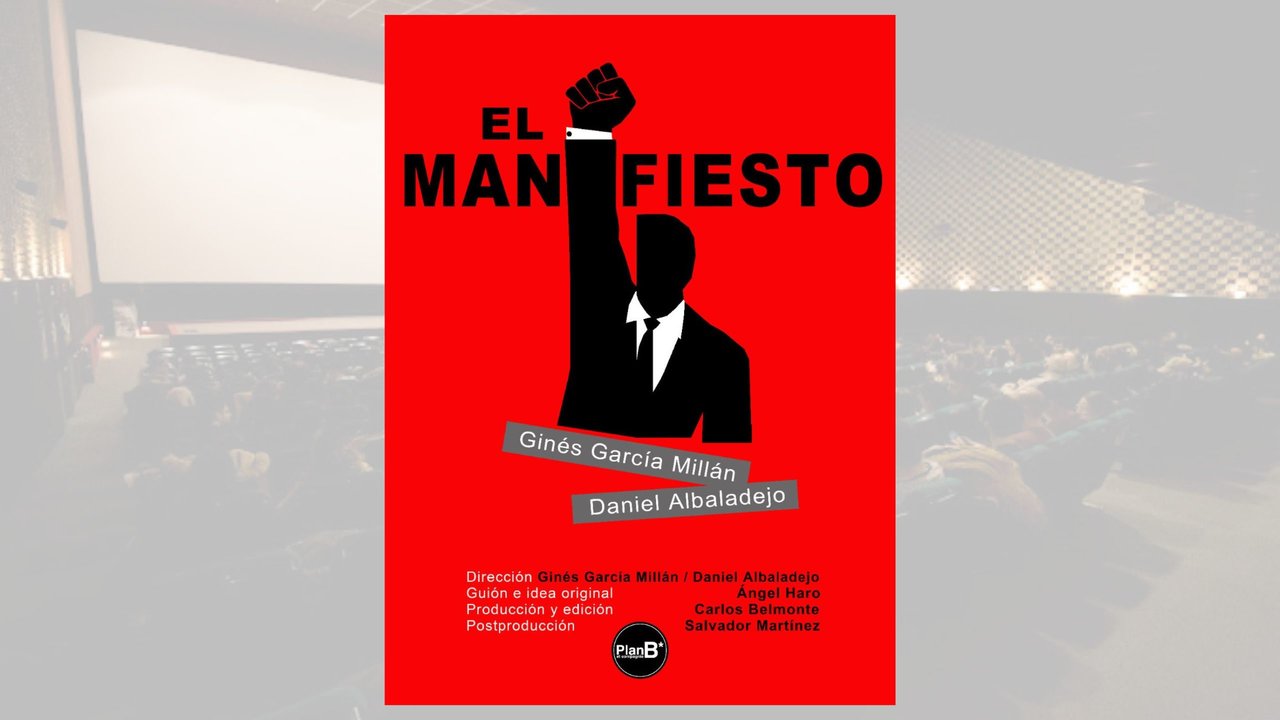 Cartel del cortometraje 'El Manifiesto', que se estrena este viernes en la Filmoteca Regional.