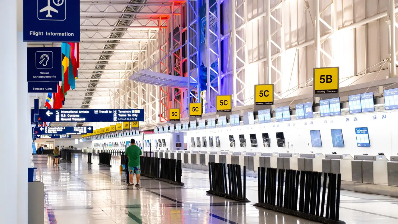 Imagen de un aeropuerto