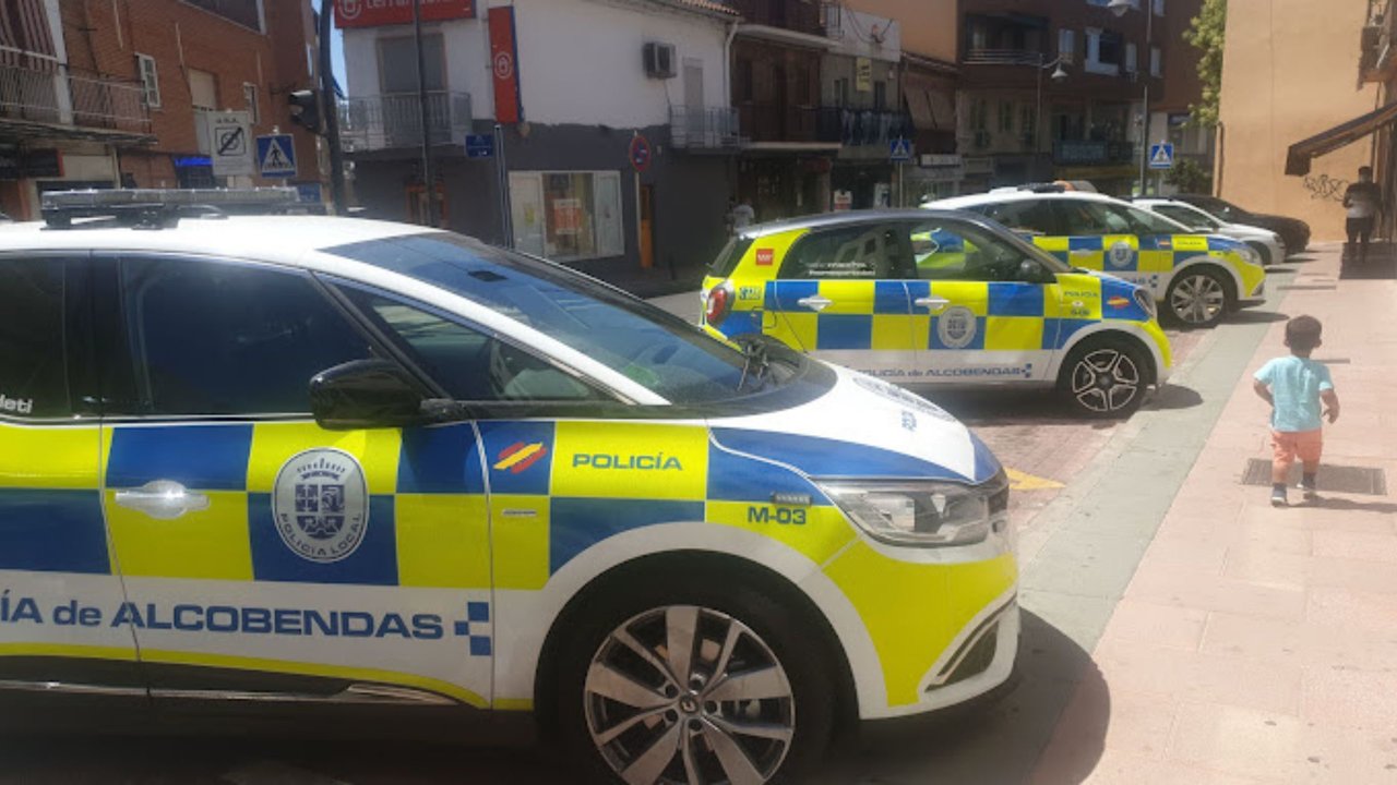 Vehículos de la Policía Local de Alcobendas