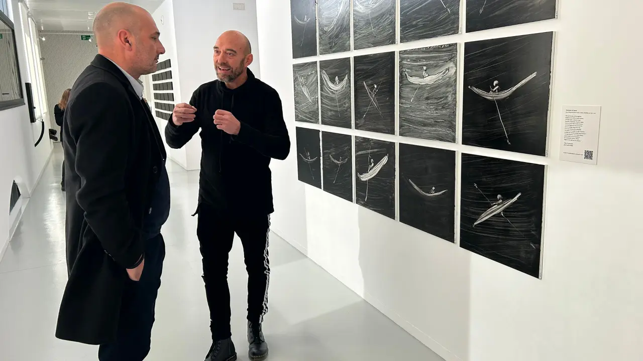 Pedro Garc&iacute;a Rex (izq.) y Lid&oacute; Rico