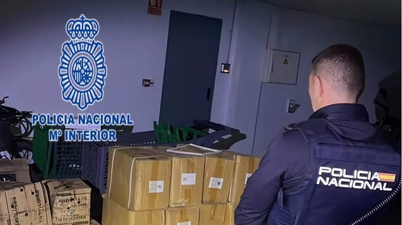 Material incautado en el marco de la operaci&oacute;n (foto: Polic&iacute;a Nacional)