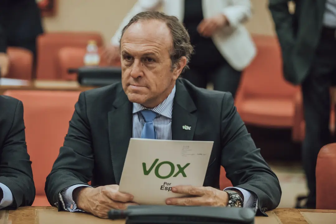 Luis Gestoso, candidato de VOX a la Alcald&iacute;a de Murcia (foto: La 7)