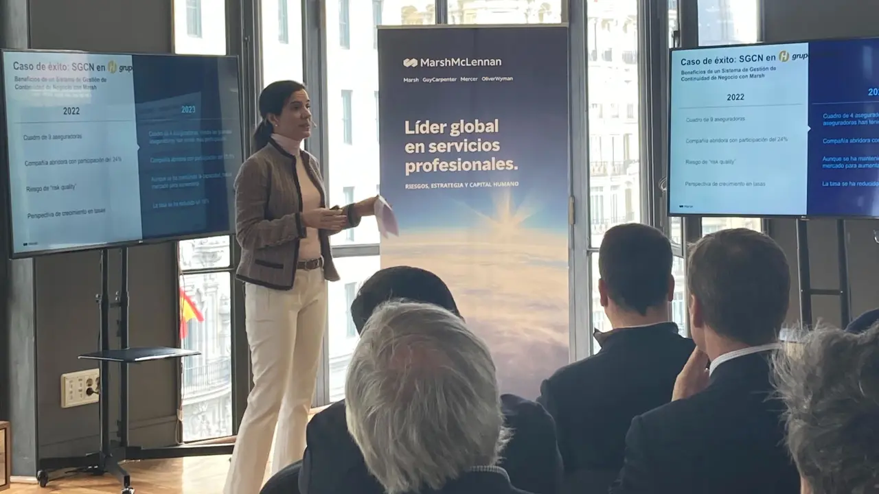 Mar&iacute;a Dolores Clavel, responsable de Seguros de Hefame