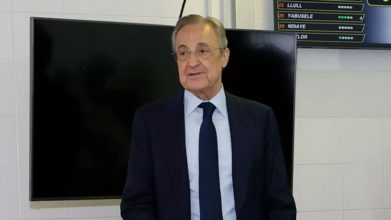 Florentino P&eacute;rez, presidente del Real Madrid