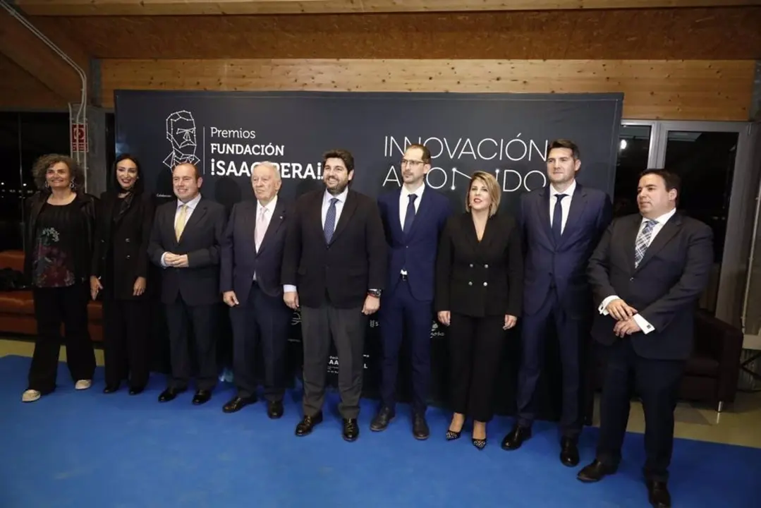 Imagen de la entrega de premios de la Fundaci&oacute;n Isaac Peral (foto: Ayuntamiento de Cartagena)