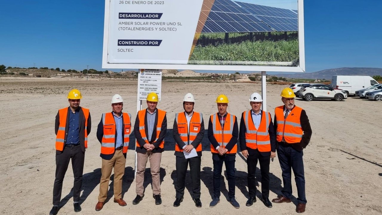TotalEnergies y Soltec inician la construcción del parque solar de Los Valientes en Molina de Segura