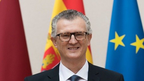 Juan José Pedreño, consejero de Salud de la Región de Murcia (foto: CARM)
