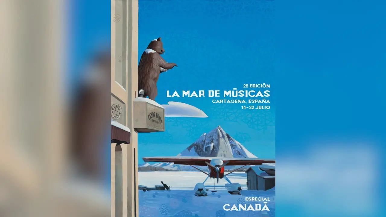 Cartel de la 28 edici&oacute;n de La Mar de M&uacute;sicas de Cartagena (foto: La Mar de M&uacute;sicas)